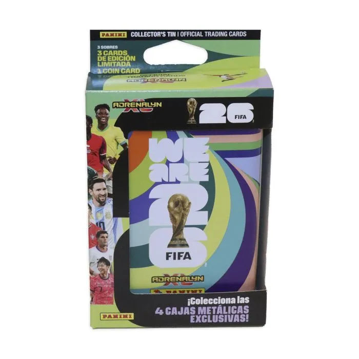 Box Cromos 2026 Fifa Club World Cup  Adrenalyn XL  Pocket tin