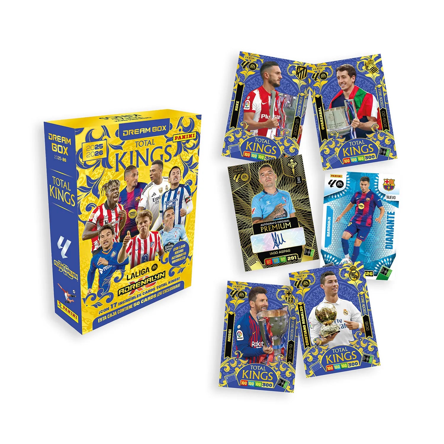 Box Caja Cromos 2025-26 Panini Adrenalyn Dream Box