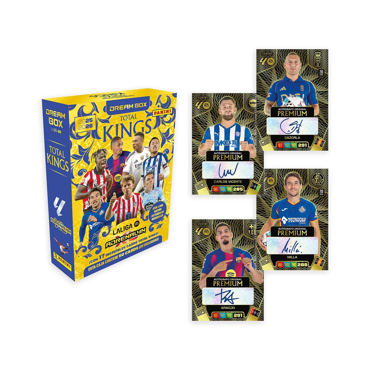 Box Caja Cromos 2025-26 Panini Adrenalyn Dream Box