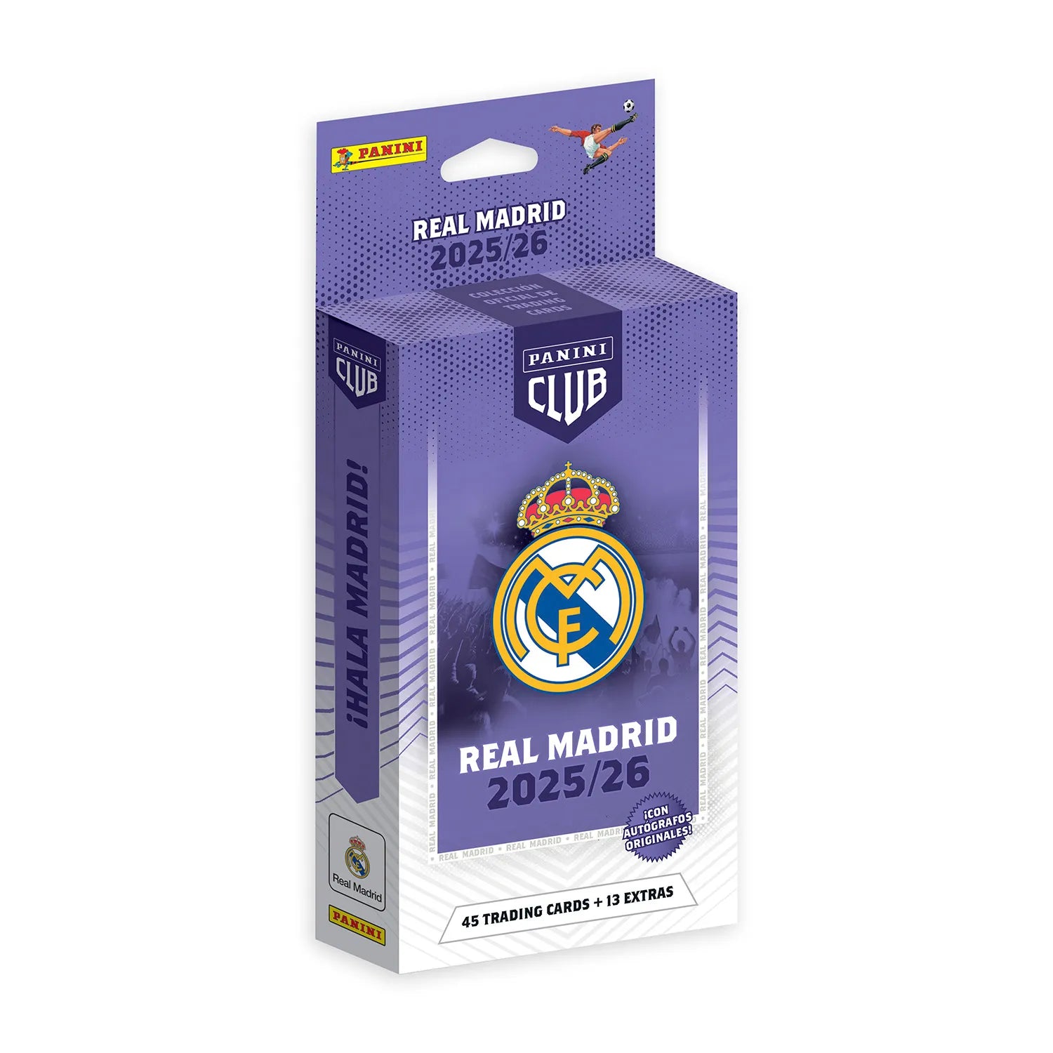 Box Caja Cromos Panini Club Real Madrid 2025/26 - Blister - Colección Oficial Panini