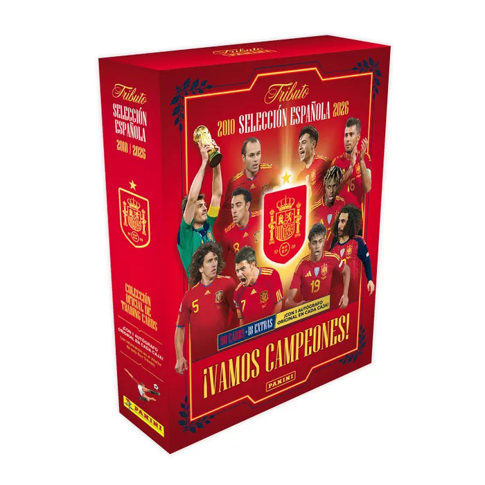 Cromos Caja 2026 Panini Tributo Selección Española ¡Vamos Campeones! Box