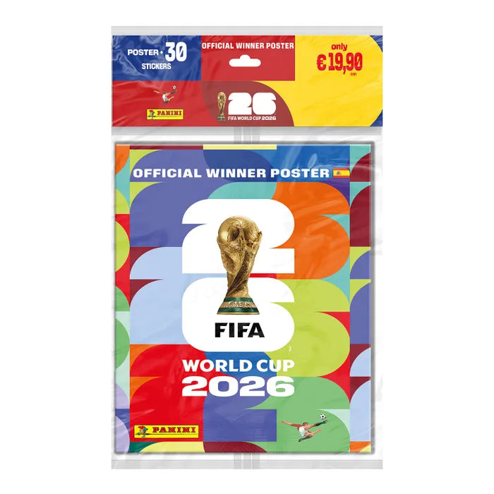 Cromos Caja FIFA World Cup 2026™ Official Winner Poster – Complete Set Panini