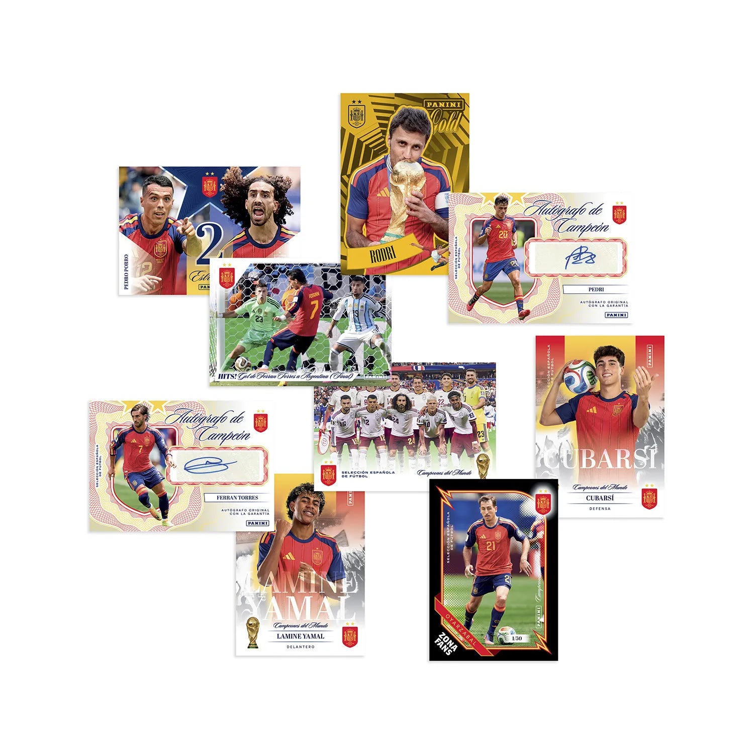 Cromos Caja 2026 Panini Club Pasión España Colección Oficial Panini