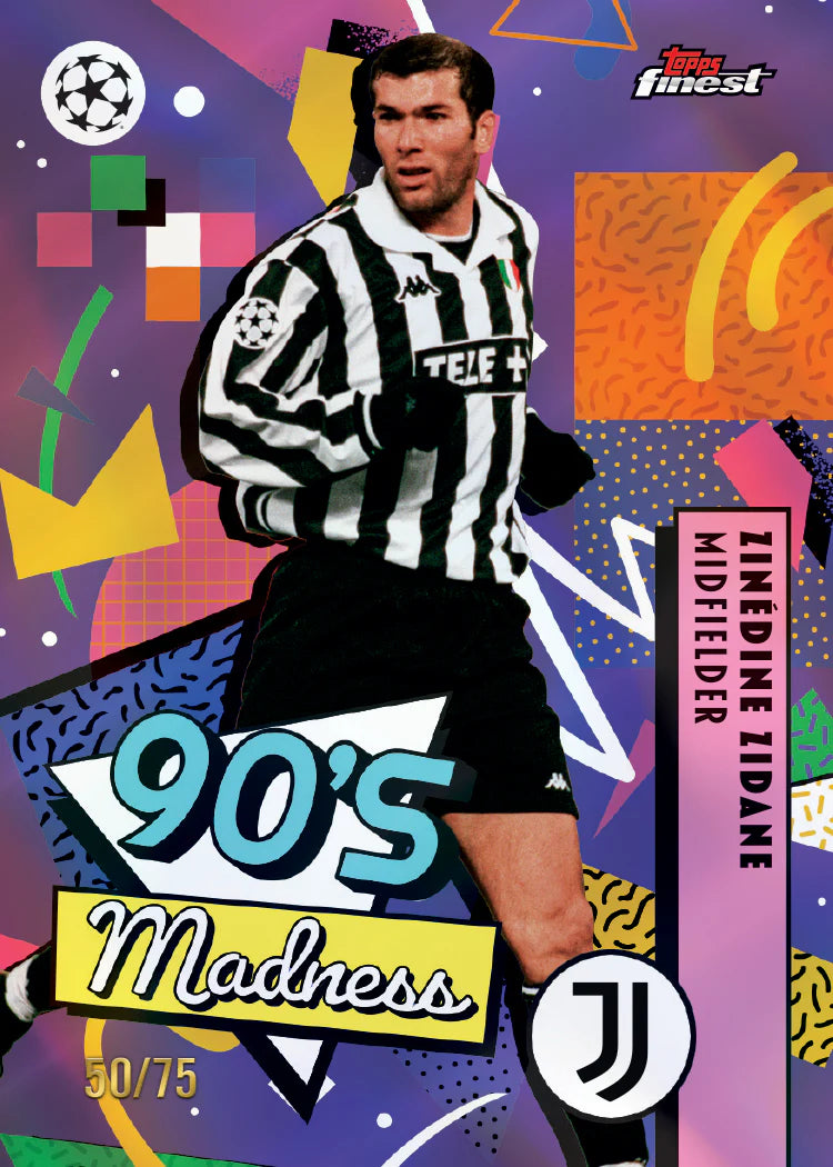 Box Caja Cromos 2025-26 Topps® Finest UEFA Club Competitions Hobby Box