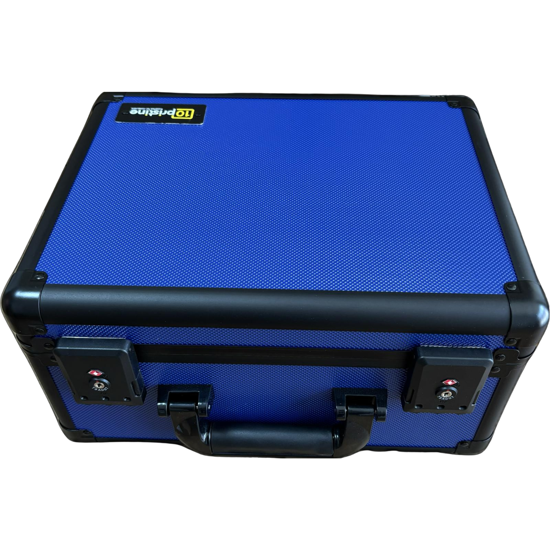 Maletin Azul 3 Filas Cierre TSA +90 Cards 10Pristine