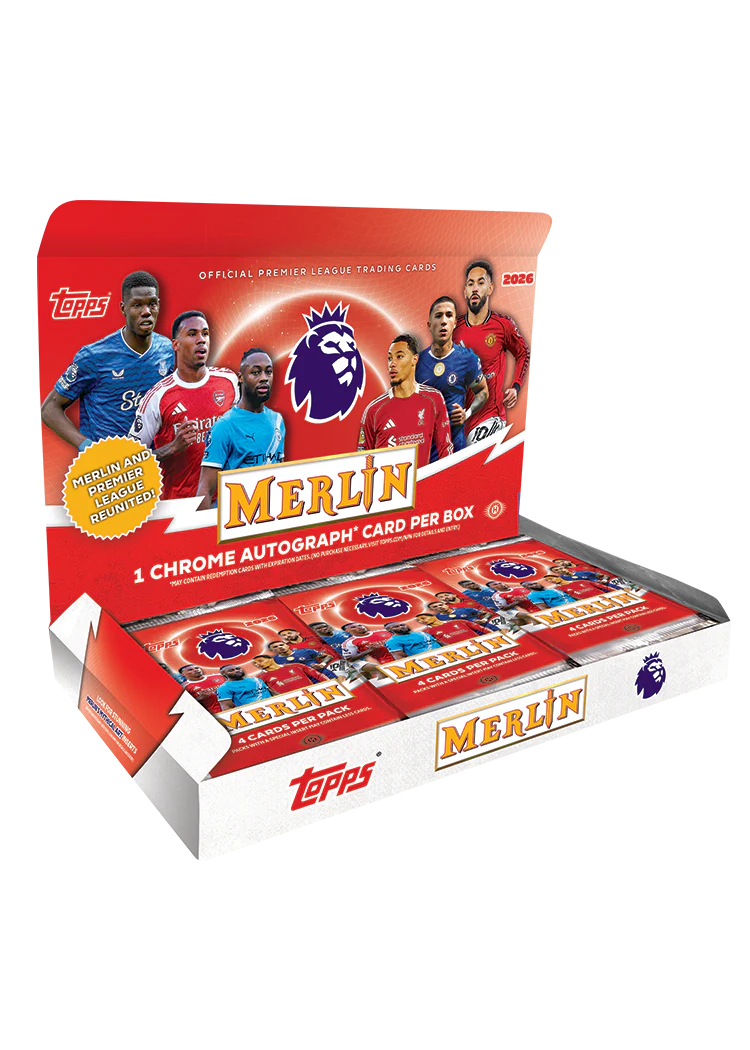 Box Caja Cromos 2026 Merlin Premier League Hobby Box