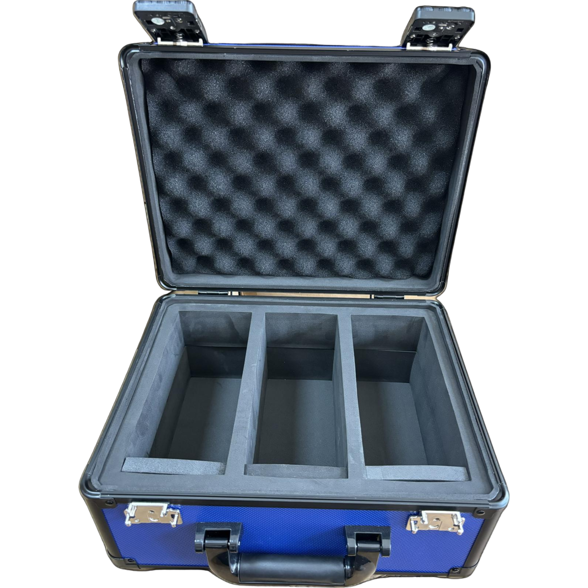 Maletin Azul 3 Filas Cierre TSA +90 Cards 10Pristine