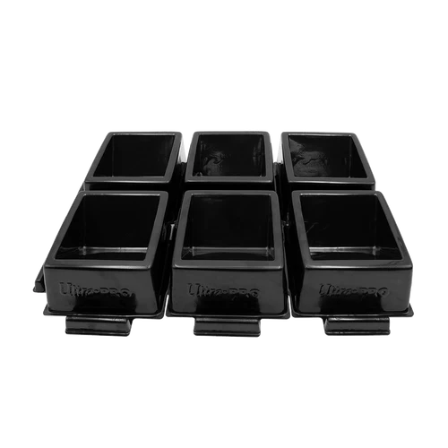 Stand UltraPro Toploader & ONE-TOUCH Single Compartment Sorting Trays (6ct)