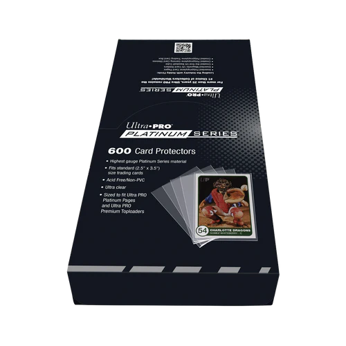 Sleeves Trading Card Platinum Ultra Pro Pack 600 units