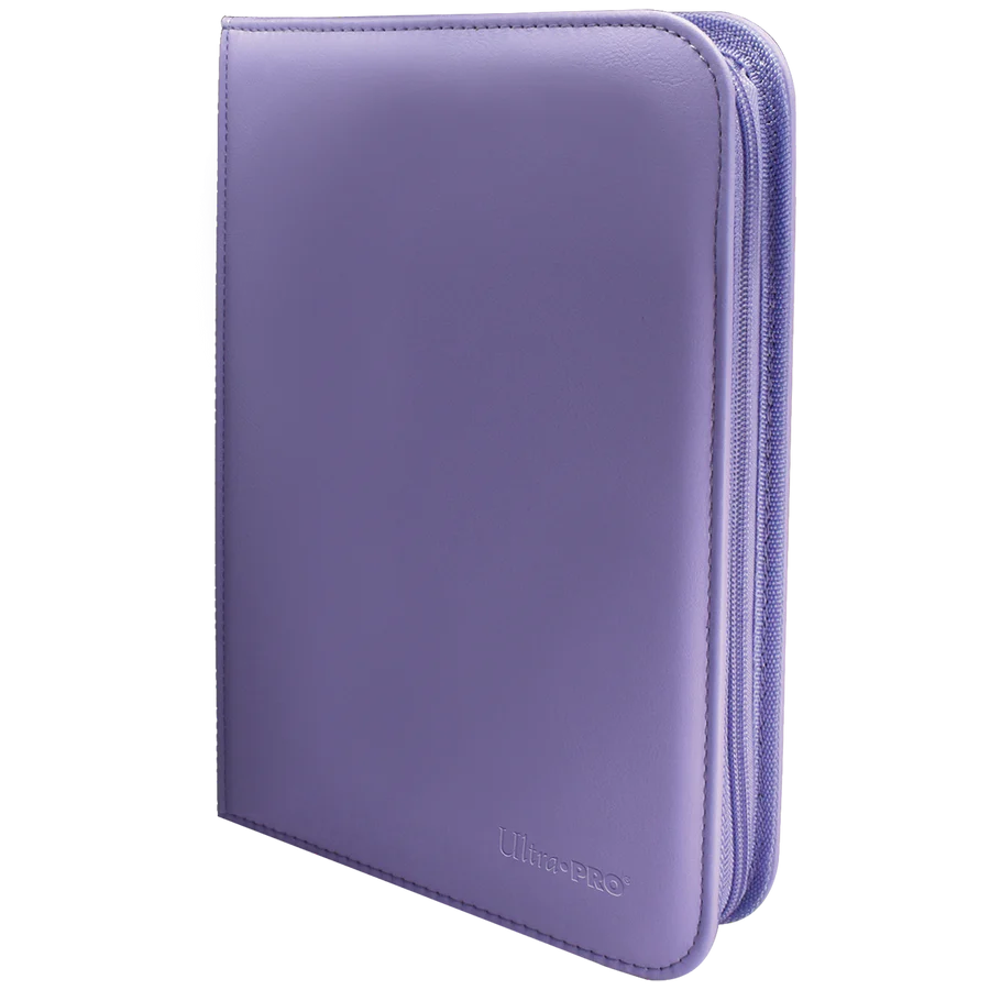 Archivador UltraPro Vivid 4 Pocket Zippered Morado