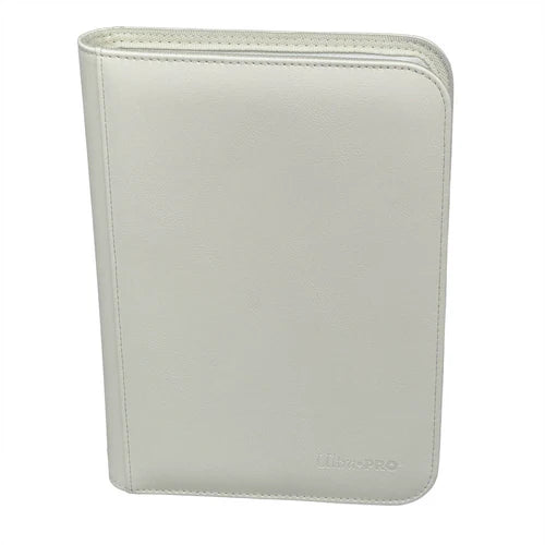 Archivador UltraPro Vivid 4 Pocket Zippered Blanco
