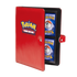 Album UltraPro Premium Red 4-Pocket Snap Binder for Pokémon