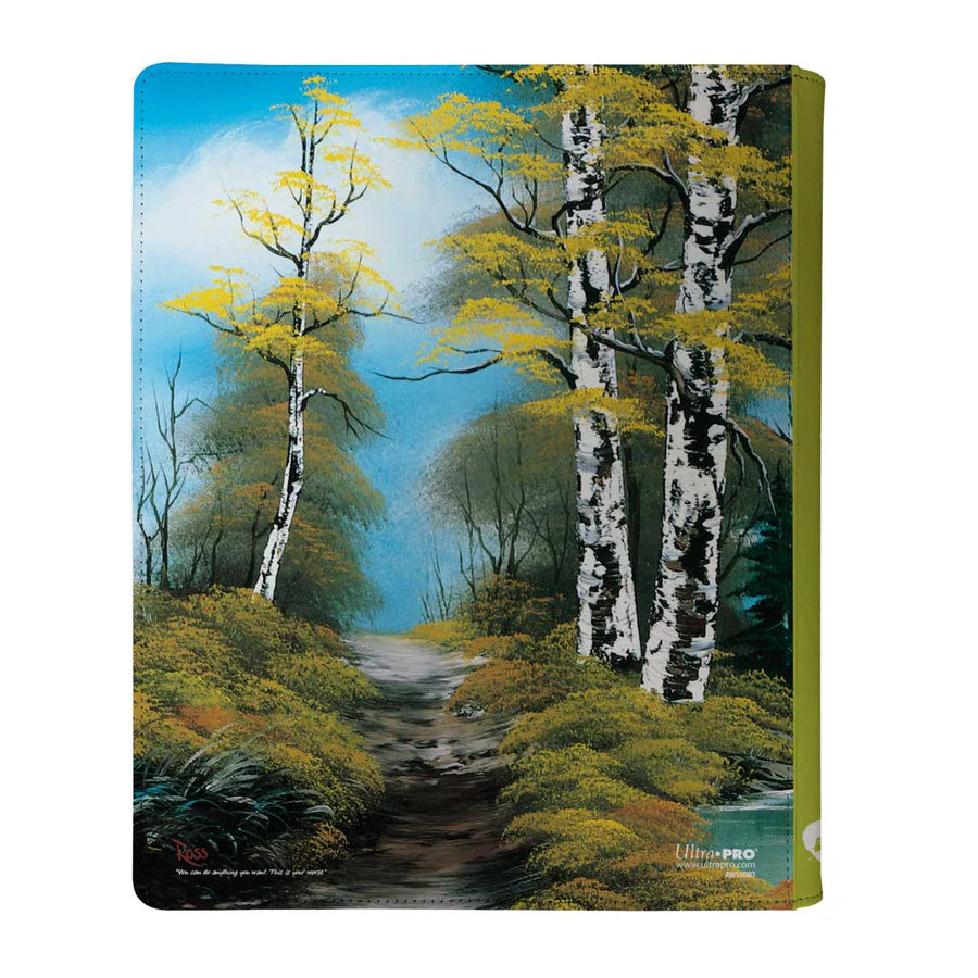 Album UltraPro Bob Ross Lakeside Path 9-Pocket Zippered PRO-BINDER