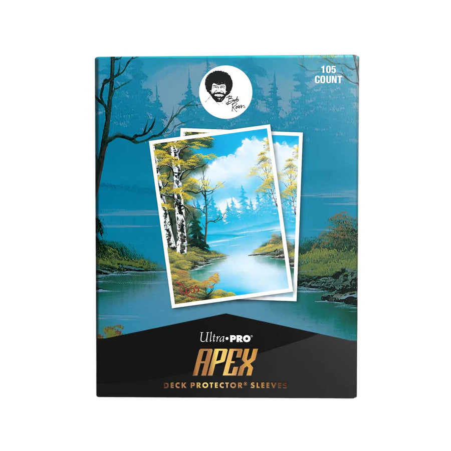 Fundas UltraPro Bob Ross Lakeside Path 105ct APEX DECK PROTECTOR® Sleeves