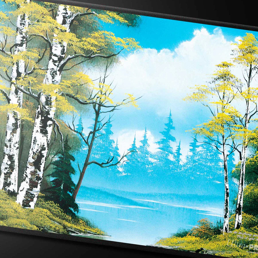 Playmat UltraPro Bob Ross Lakeside Path Black Stitched