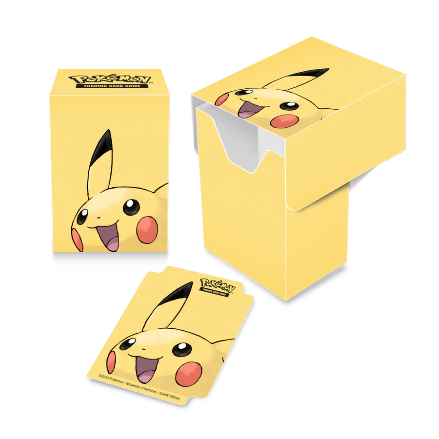 Caja UltraPro Pikachu Full View Deck Box for Pokemon