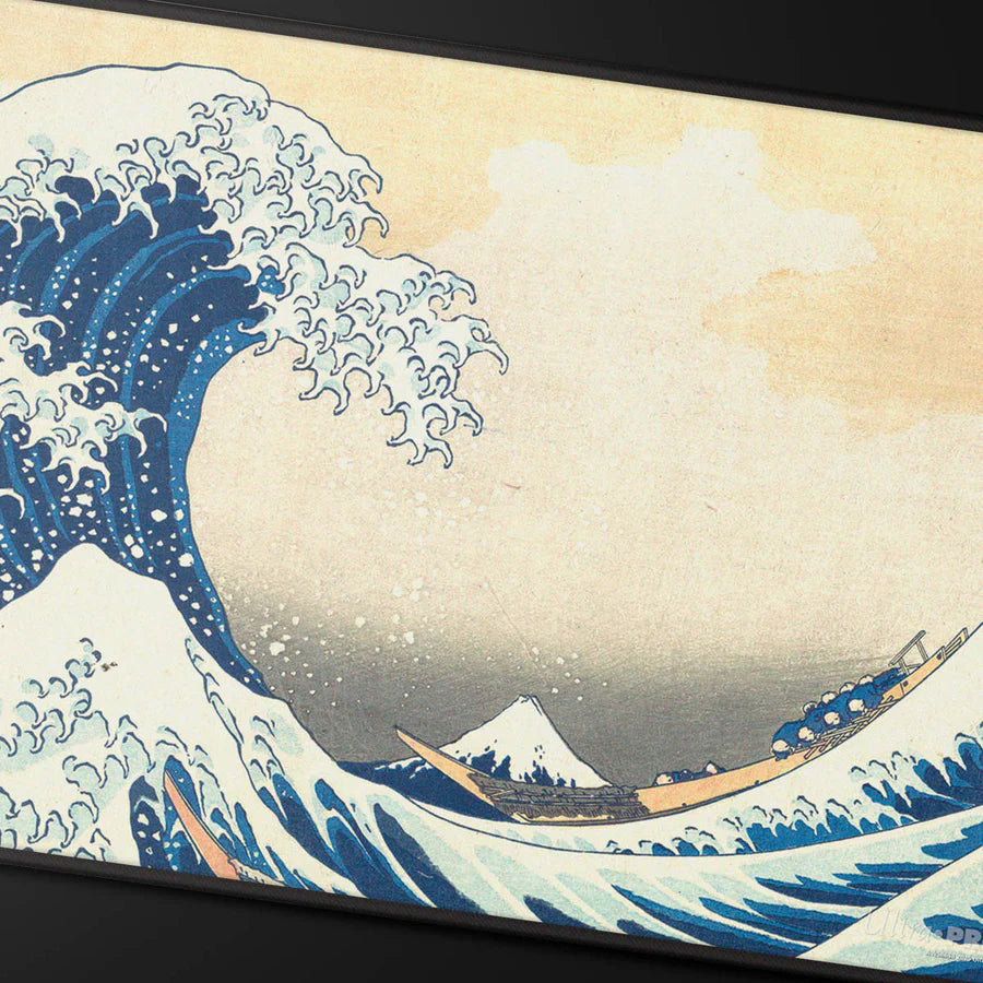 Playmat UltraPro The Great Wave off Kanagawa Black Stitched Playmat