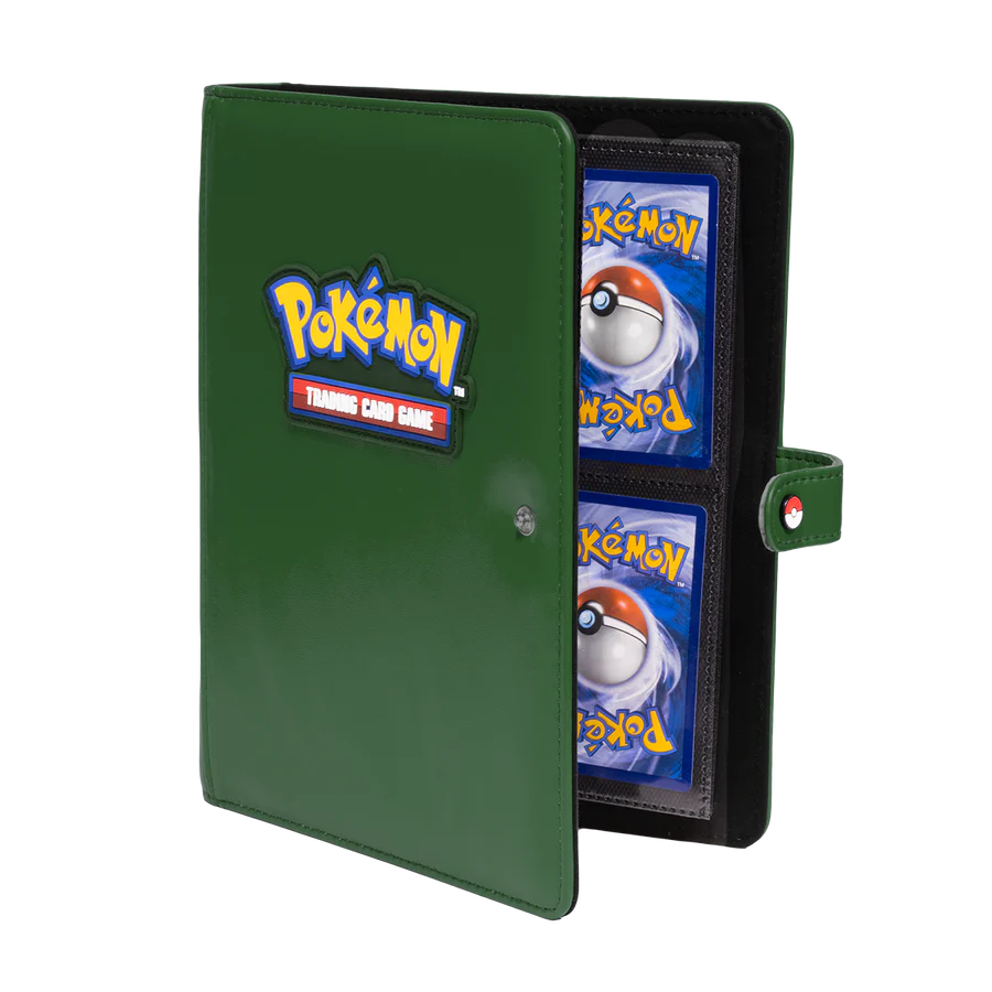 Album UltraPro Premium Verde 4-Pocket Snap Binder for Pokémon