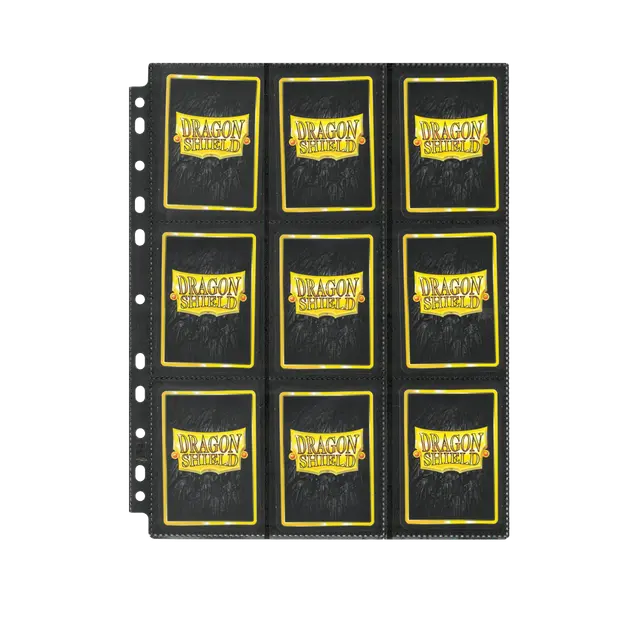 Hoja 18 Bolsillos Dragon Shield NonGlare - Sideloader Pages Display (50 Pages)