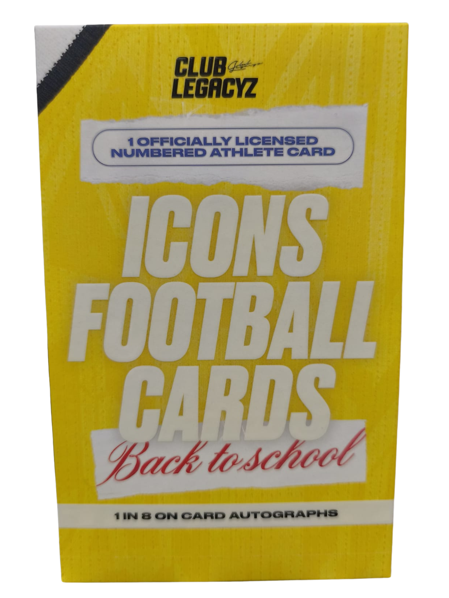 Sobre Cromos 2026 Club Legacy Icons 5 Back To School Soccer