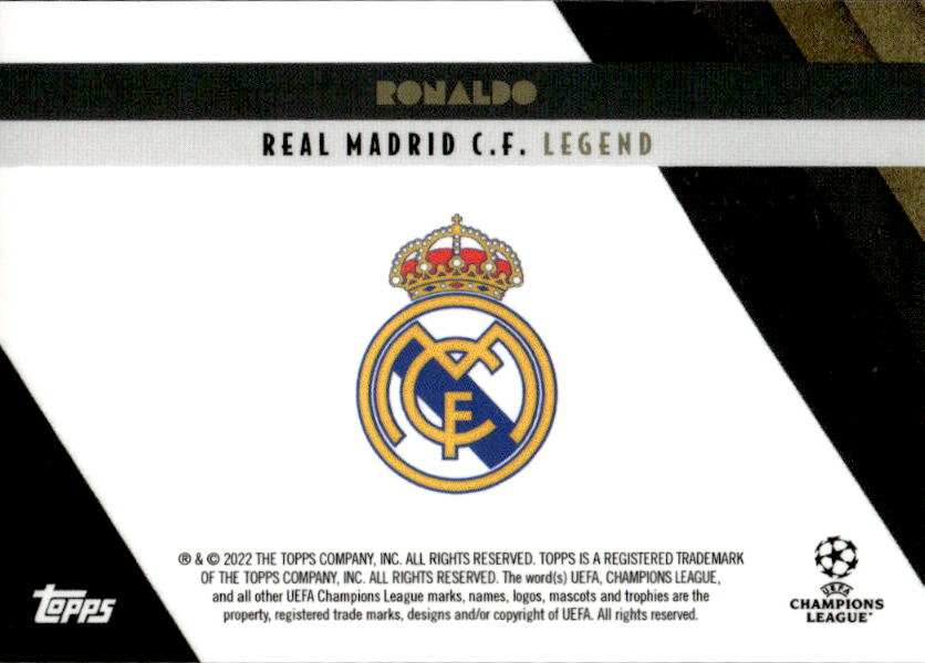 2022-23 Topps Deco Champions League Ronaldo Real Madrid -