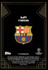 2022-23 Topps Deco Golden Great Gavi FC Barcelona