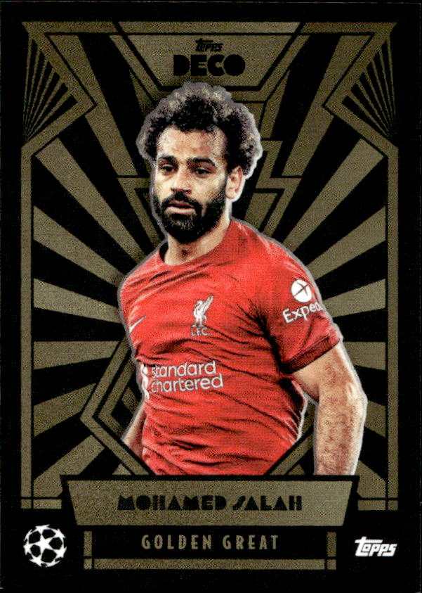 2022-23 Topps Deco Golden Great Salah Liverpool