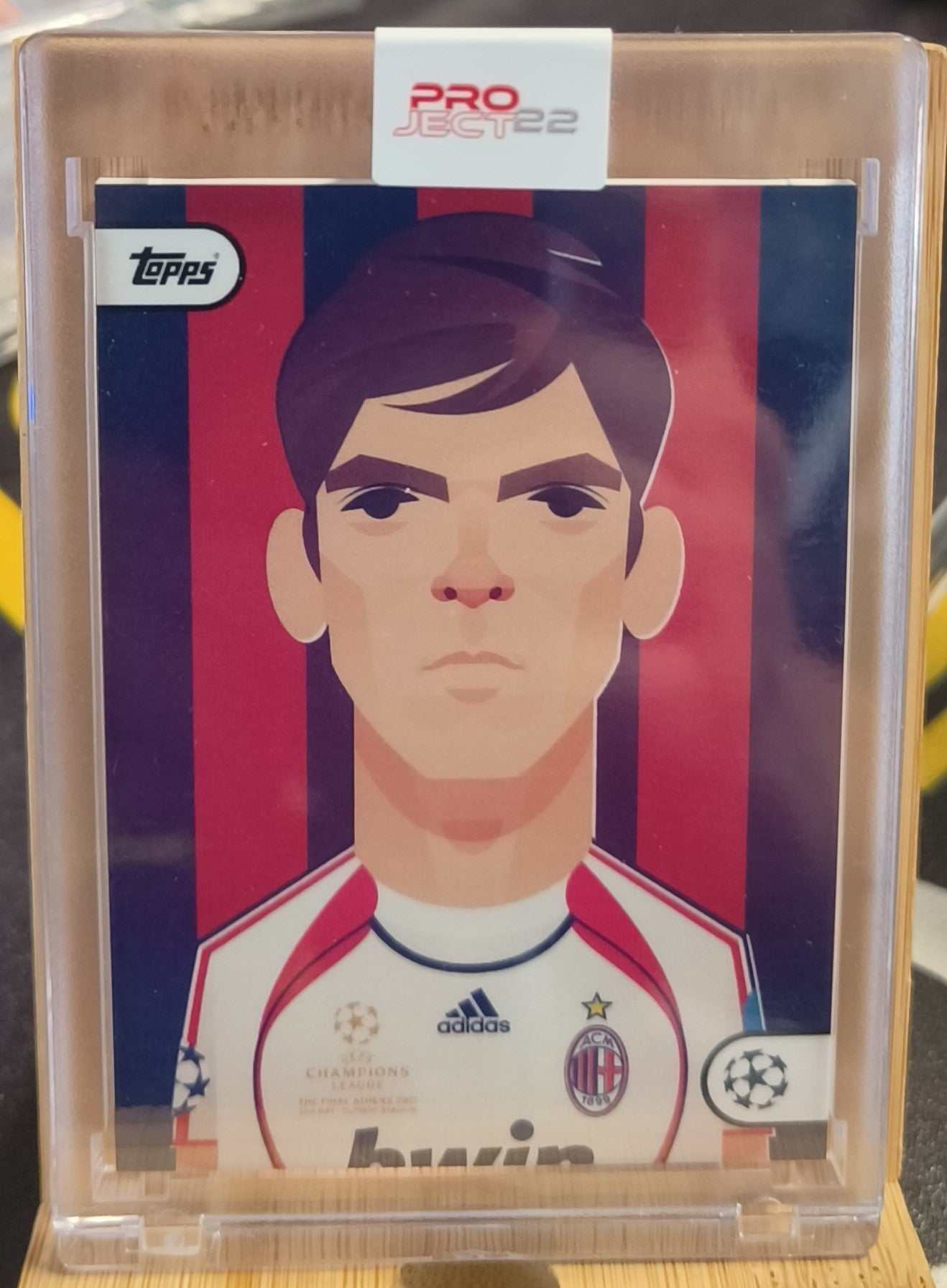 2022 Topps Project22 Kaka by Stanley Chow AC Milan -