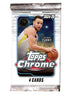 Box Caja Cromos 2024/25 Topps Chrome Basketball Value Box