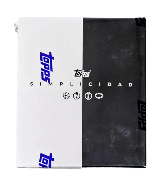 Box Caja Cromos 2024-25 Topps UEFA Club Competitions Simplicidad Box