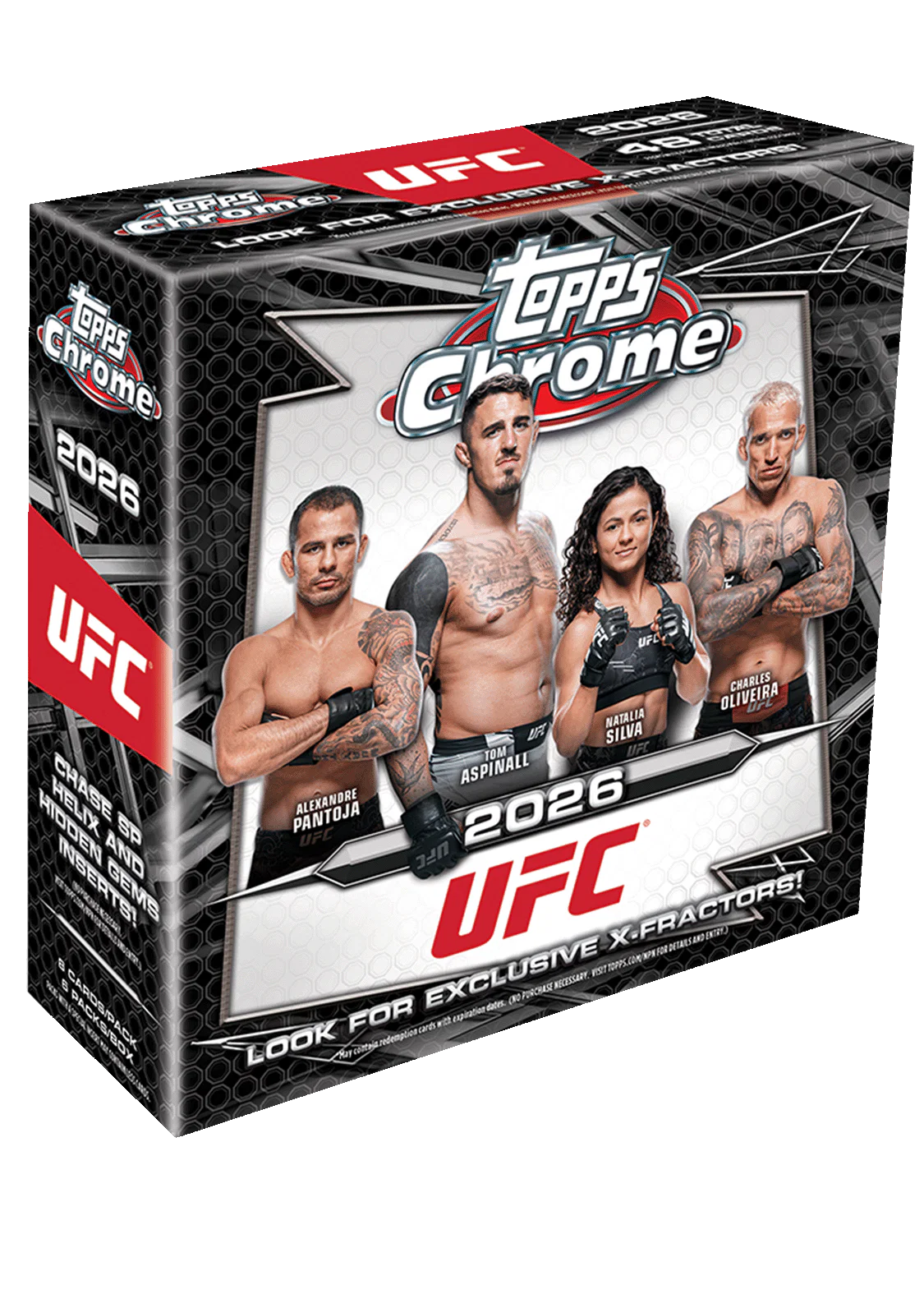 Box Caja Cromos 2026 Topps Chrome UFC Mega