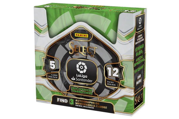 Box Caja Cromos 2022/23 Panini Select La Liga Hobby Box