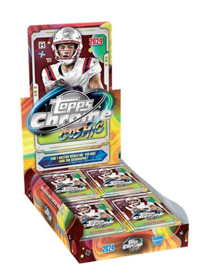 Box Caja Cromos 2024 Topps Cosmic Chrome Football Hobby
