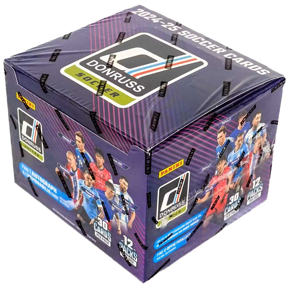 Box Caja Cromos 2024/25 Panini Donruss Soccer Hobby Box