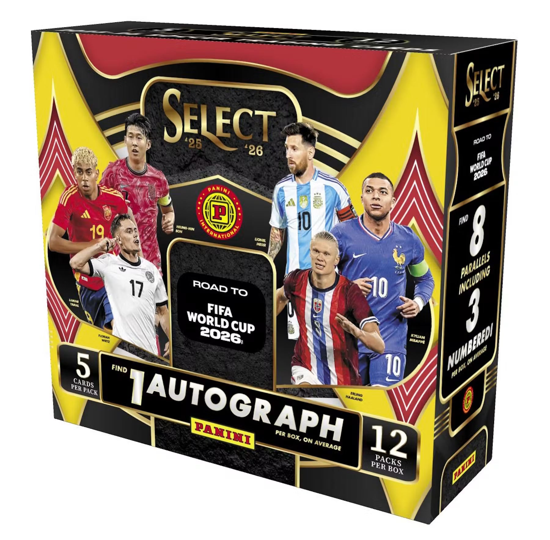 Box Caja Cromos 2026 Panini Select Road to World Cup Hobby International Box