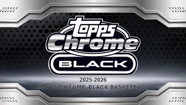Box Caja Cromos 2025-26 Topps Chrome Black Basketball NBA Hobby
