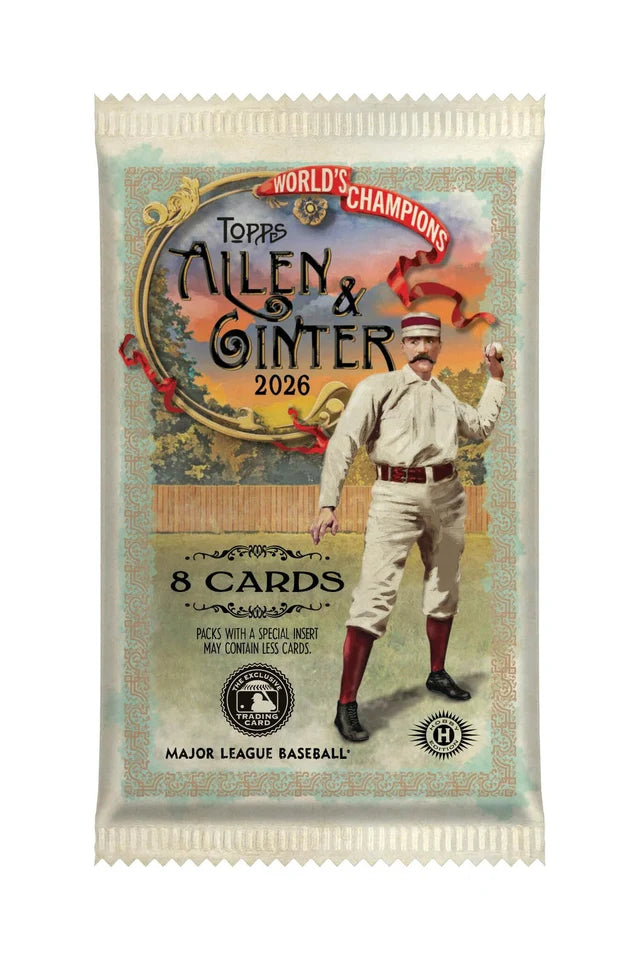 Box Caja Cromos 2026 Topps Allen & Ginter Baseball Hobby Box