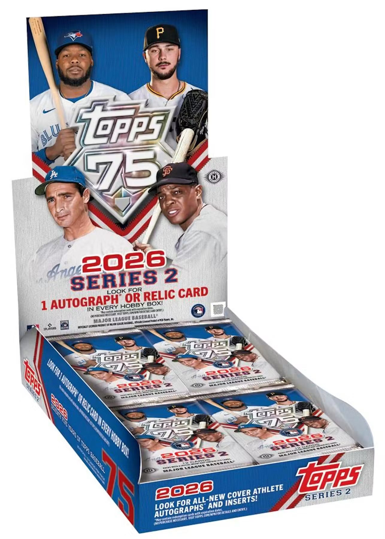 Box Caja Cromos 2026 Topps Series 2 MLB - Hobby Box