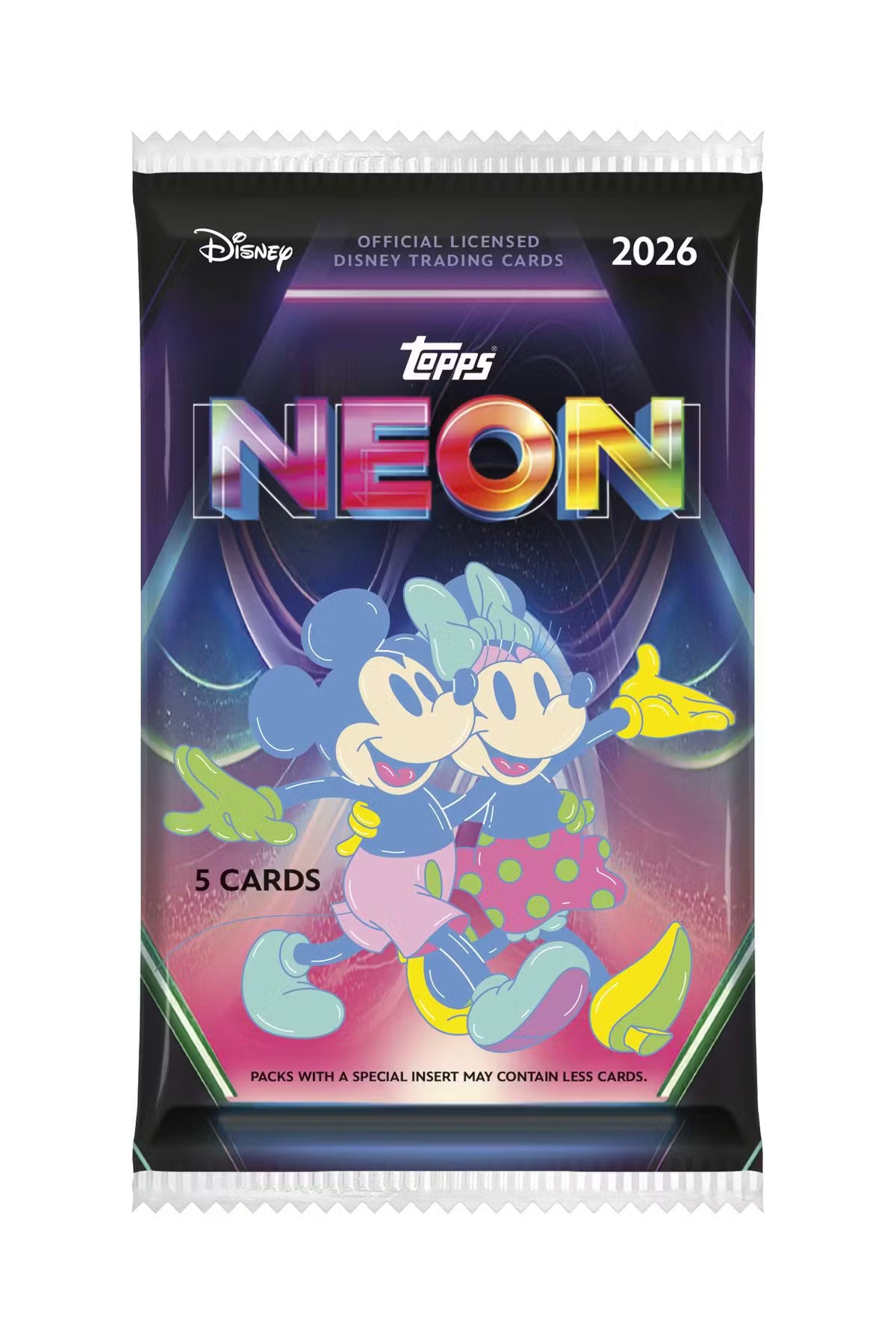 Box Caja Cromos 2026 Topps Disney Neon Blaster Box