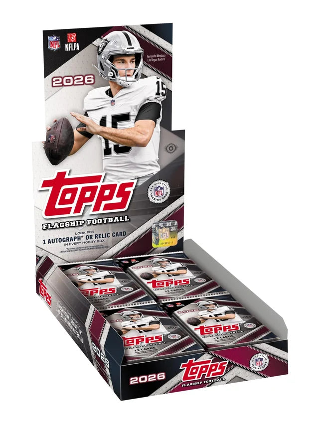 Box Caja Cromos 2026 Topps Flagship Football Hobby
