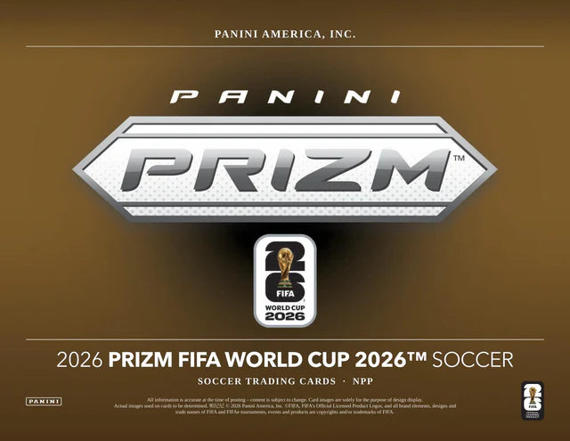 Box Caja Cromos 2026 Panini Prizm FIFA World Cup Soccer Blaster