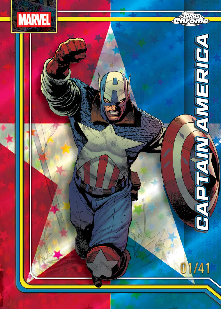 Box Caja Cromos 2026 Topps Chrome® Marvel Comics - Mega Box