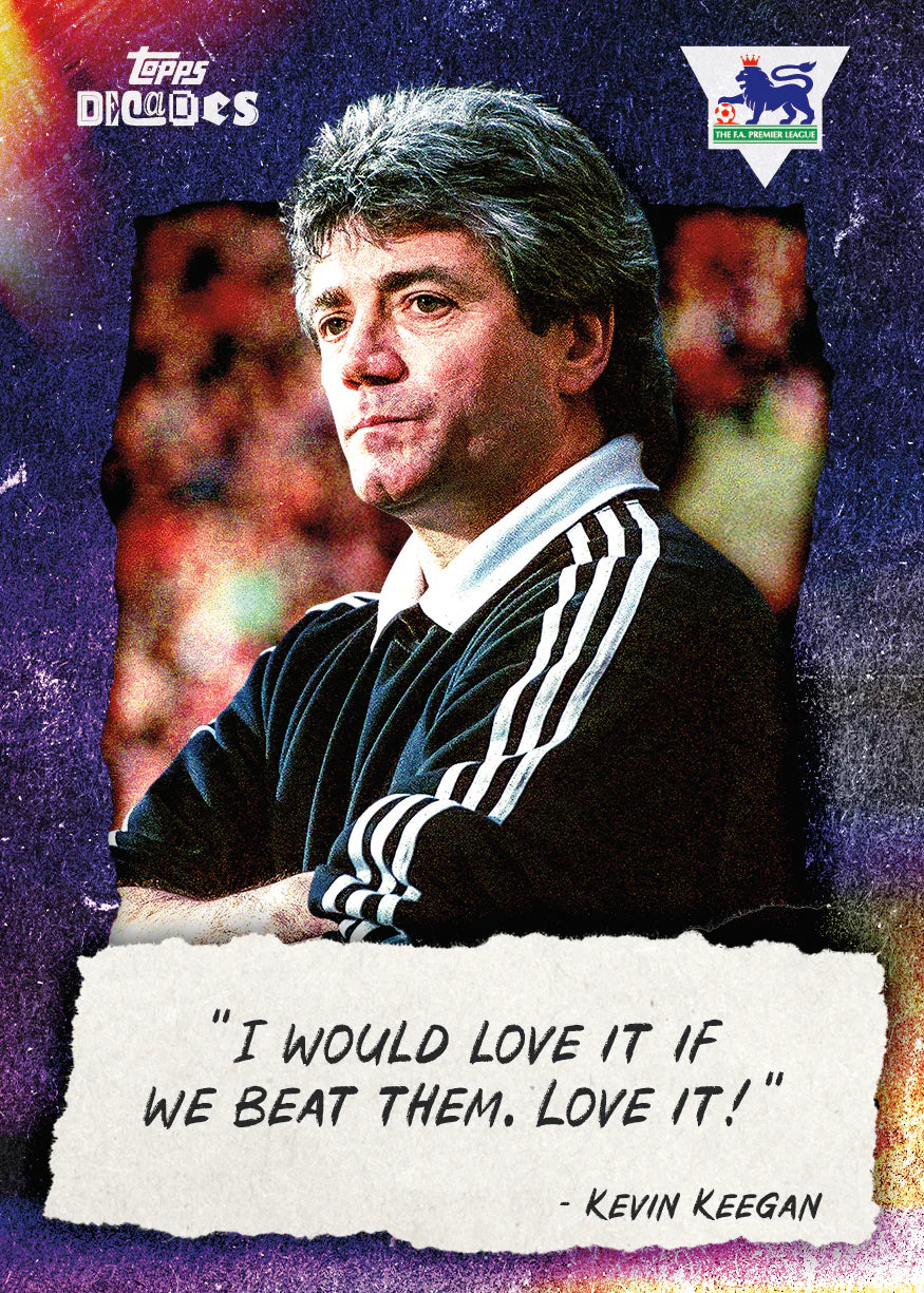 Box Caja Cromos 2025 Topps® Decades Premier League – 90’s Edition