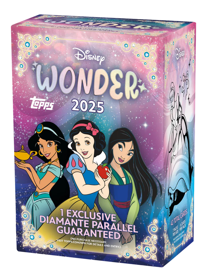 Box Caja Cromos Topps 2025 Disney Wonder Blaster