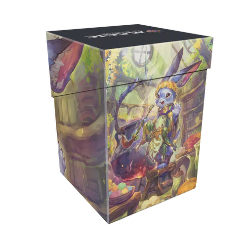 Caja Bloomburrow Ms. Bumbleflower (Commander - Peace Offering Green/White/Blue) 100+ Deck Box for Magic: The Gathering