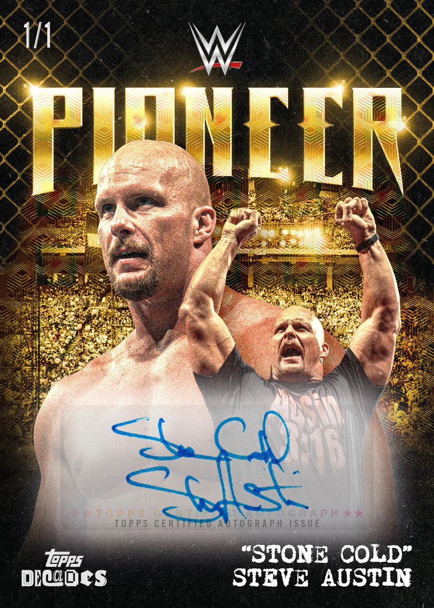 Box Caja Cromos 2026 Topps Decades WWE – 90’s Edition