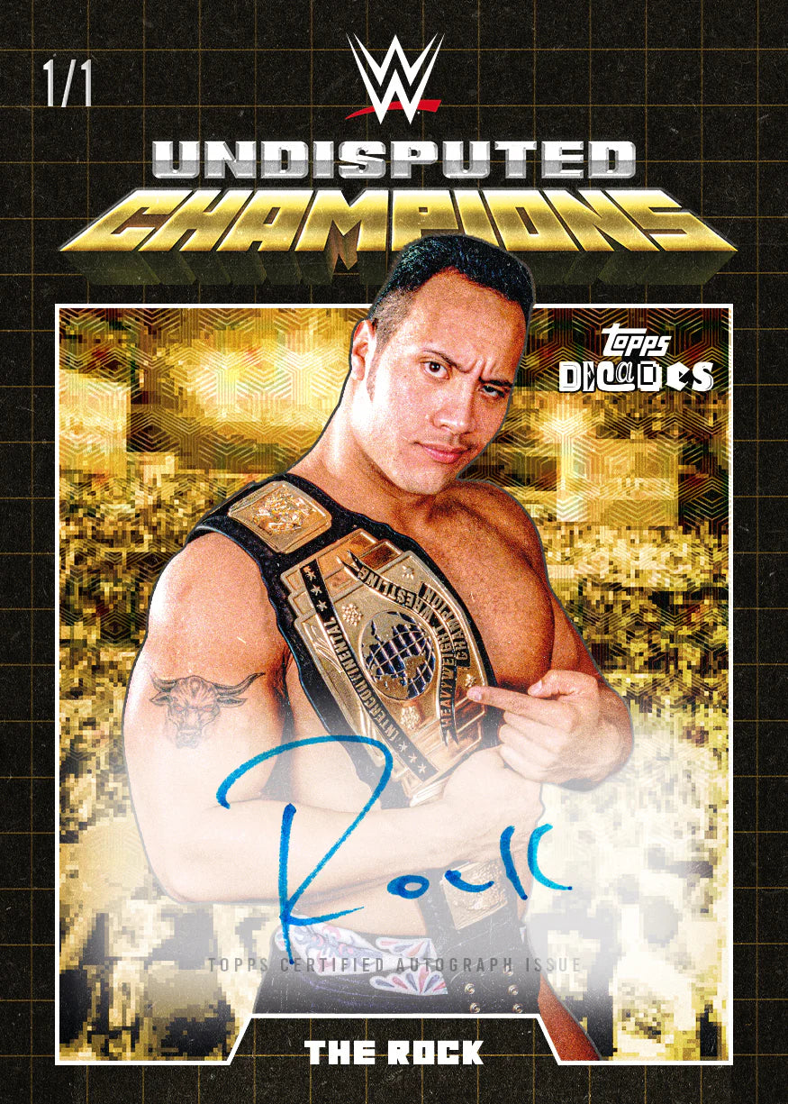 Box Caja Cromos 2026 Topps Decades WWE – 90’s Edition