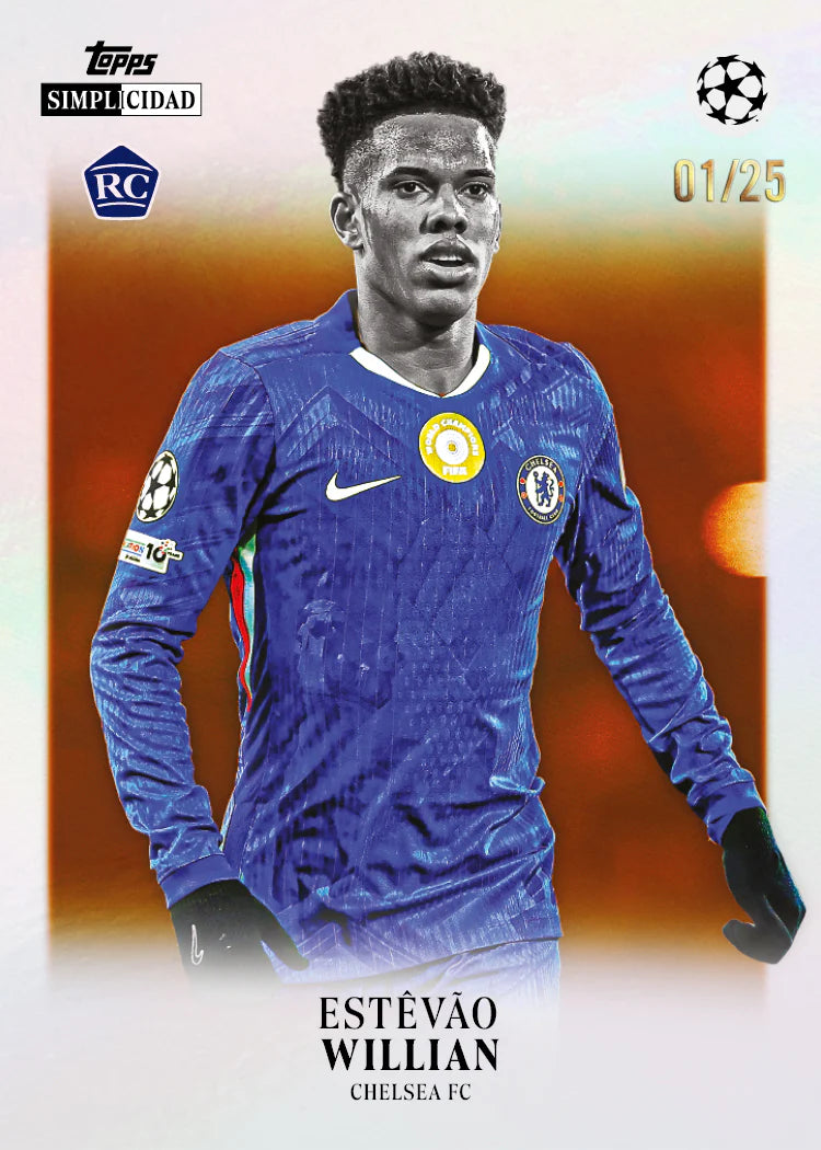 Caja Cromos 2025-26 Topps UEFA Club Competitions Simplicidad Box