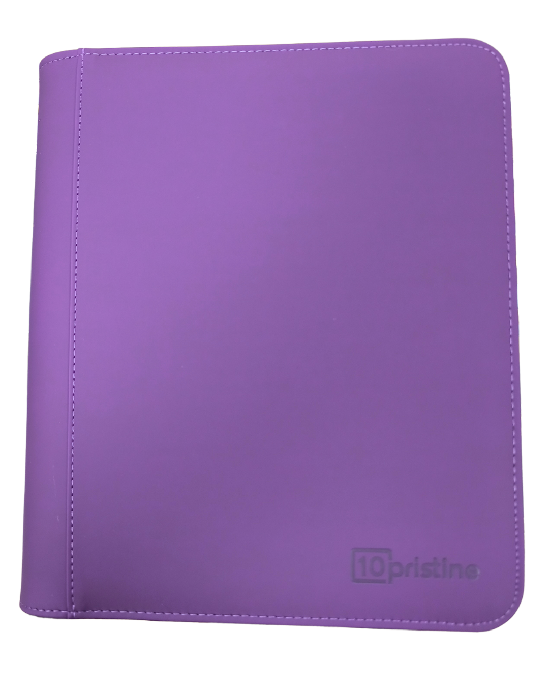 Archivador 10Pristine 4 Bolsillos Premium Toploader Binder Morado 128 cards