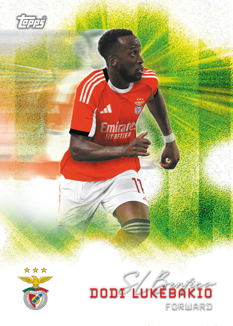 Box Caja Cromos 2025-26 Topps Benfica Team Set